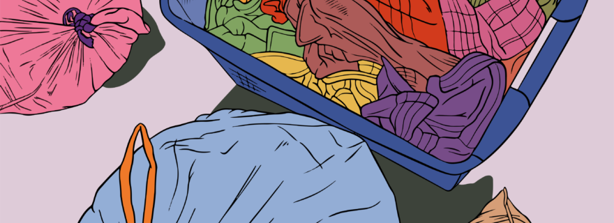 What’s in a trash bag?